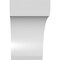 Ekena Millwork 6-in. W x 10-in. D x 10-in. H Legacy Architectural Grade PVC Knee Brace BRCP06X10X10LEC - alternate 4